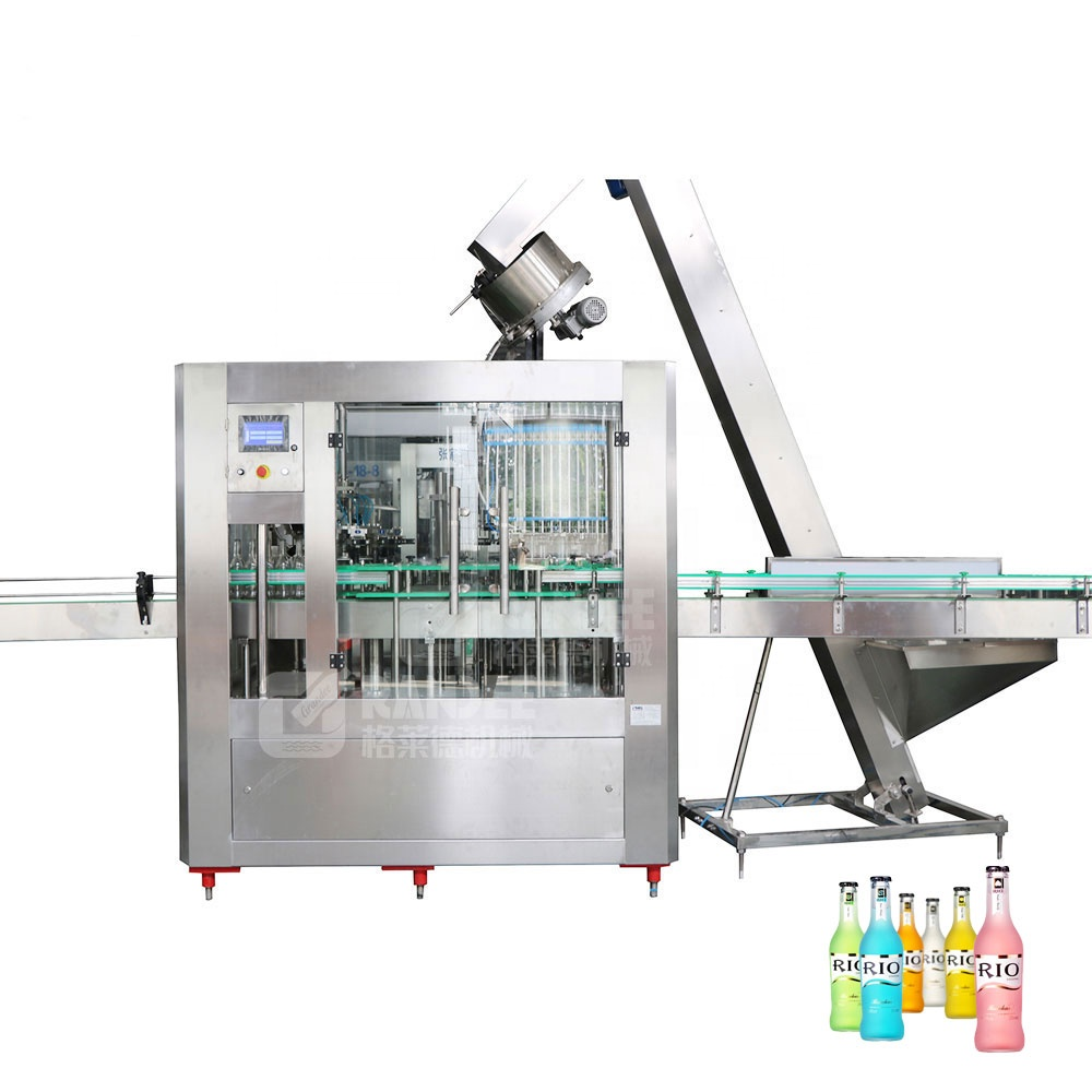 Small Automatic PET Bottle CO2 Carbonated Soft Drink Water Filling Machine