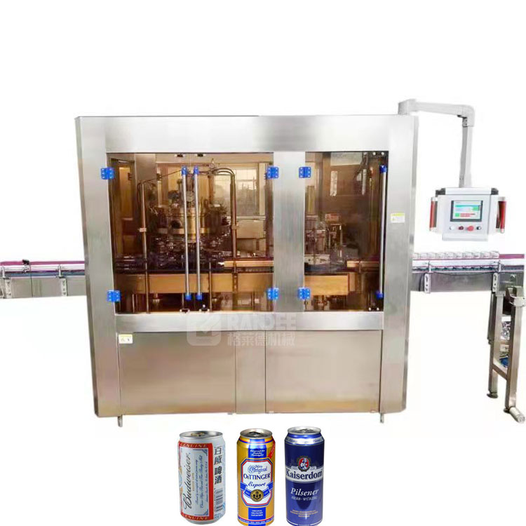 Automatic Aluminum Tin Can Beer Filling And Sealing Machine For Cheap Price