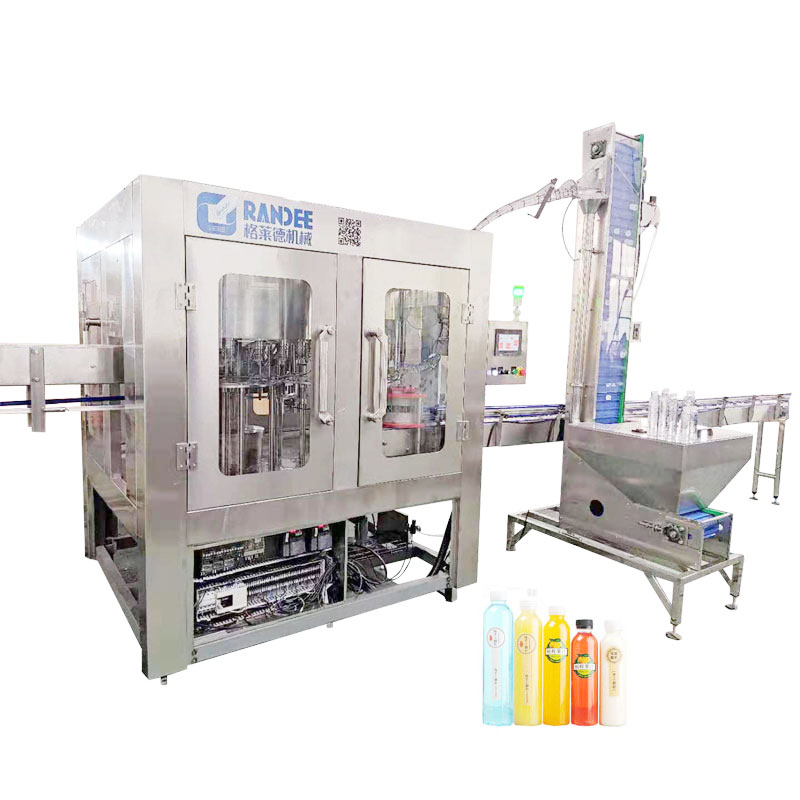 Automatic Concentrate 3 In 1 Fruit Juice Filling Machine For Production Complete Line