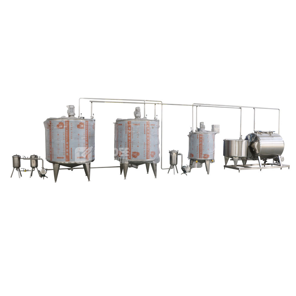 Fruit Juice Processing Plant Soft Drink Mixing Tank