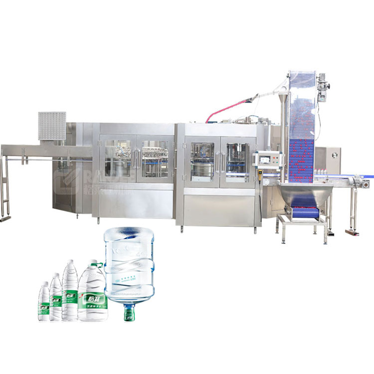 3 In 1 Pure Mineral Water Bottle Filling Machine Equipment